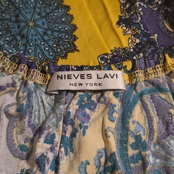 Nieves Lavi silk Maxi dress - Picture 2 of 3